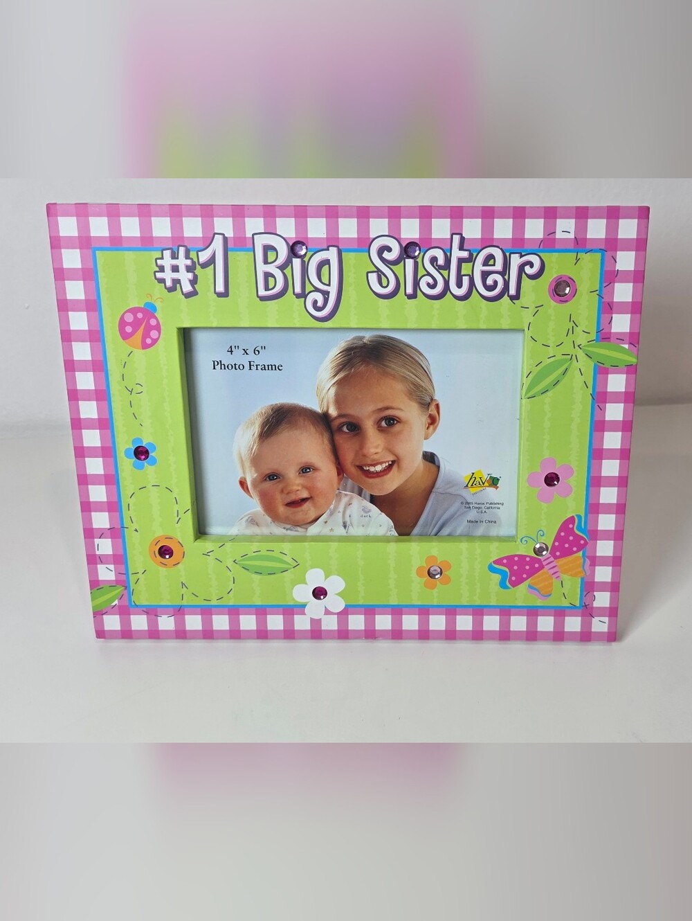 #1 Big Sister Photo Frame - Y2K